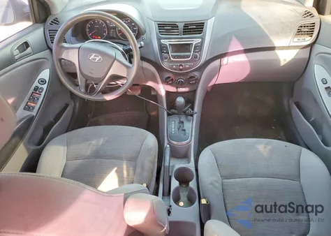 2015 Hyundai Accent Gls z USA, uszkodzony, nr VIN KMHCT4AE6FU931198